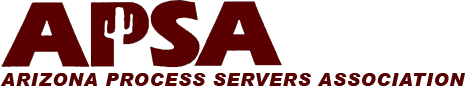 APSA Arizona Process Servers Association logo